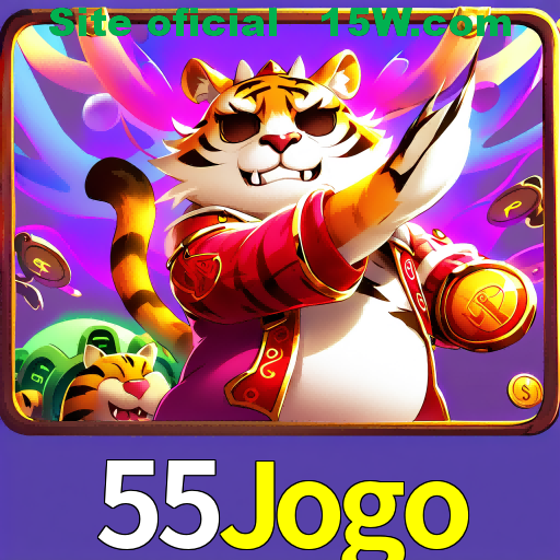 Imagem promocional da 55Jogo mostrando a plataforma e suas vantagens